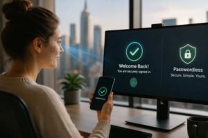 The Future of Passwordless Website Authentication and the End of Forgotten Passwords